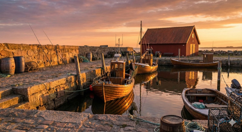 Hesnäs Hafen Angeln